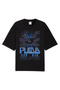 Graphic Men's Black Casual Style T-Shirt 63444301 - 4