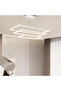 Lustră pendul LED modernă, alb - 5