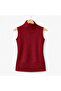 Women's Sleeveless Turtleneck Knitwear Blouse Body Slim Fit Seasonal Basic - 3