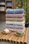 Ultra Soft Bamboo 6 Pieces 50-90 cm Hand Towels - 2