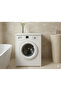 White Space Washing Machine Cabinet