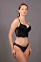 Double-Push up Padded Half Bustier Bra Panty Set, 334157 - 2
