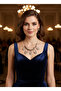 Luxurious Looking Zircon Stone Women's Necklace – Stylish Neck Accessory