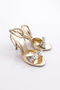 1065 Women's Big Stone Heeled Shoes - 2