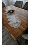 Luxury French Lace Linen Gardeya Runner - 2