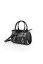 Women's Vintage Buckle Detailed Zippered Daily Handbag Shoulder and Crossbody Bag