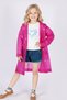 Children's Oversized Raincoat - Unisex Hooded Raincoat - Children's Raincoat with Snap Fasteners - Raincoat - 3