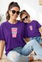 Mother Daughter 100% Cotton T-Shirt Mama Mini Mother Daughter Single Price