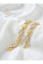 Geometric Zircon Stone Row Steel Bracelet - 6