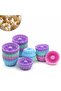 24 Pieces of Muffin, Mini Cake Mold, Fireproof, Non-Stick, Easy to Remove - Silicone, Mixed Colors - 2