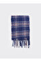 I Checked Embroidered P Tasseled Women's Scarf from Freezen Store - 2