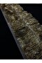 Gold Glitter Fringed Decorative Ribbon 15 cm - 4