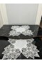 Luxury Living Room Sets with Lacquer Guipure on Linen - 7