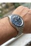 Dual Time, Blue Dial Men's Wristwatch |   42mm, Steel Band, Mineral Glass, 10Atm - 2