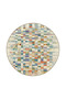 Multicolor Cube Patterned Woven Flooring and Washable Carpet miravip9459 - 4