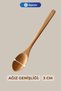 6 Pieces Multi-Purpose Natural Bamboo Mixing and Measuring Spoons - Latte, Coffee, Spice, and Baby Food Spoons - 7