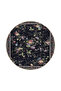 Black Botanical Pattern Woven Base Carpet and Washable Carpet Miravip10490 - 4