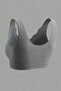 Mink Taupe Silkair Laser Cut Underwire-Free Bra - Classic Wide Strap, Non-Marking - 6