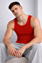 Men's Basic, Breathable, Flexible, Daily & Sports Use Ribbed Sports Athlete's Undershirt - 5