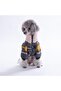 Yellow Chicago Checks Ethnic Weave Ethnic Patterned Buttoned Dog Coat Thick Plush Dog Outfit Cat - 4