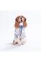 Cream Chicago Checks V2 Plaid Pattern Buttoned Dog Coat Thick Plush Dog Outfit Cat Outfit - 4