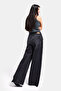 Women's Smoked 2S6-1 Mega Baggy Fit Belt Detailed Mid-Waist Denim Jeans - 2