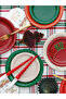 Paper Plates Red 23 cm – Round Disposable Party Plates (Pack of 6) - 3