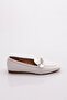 5002-23Y Women's Silver Ballerinas with Stone Accessories