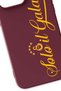 iPhone 15 Pro Max Compatible Solo Il Gala Burgundy Silicone Licensed Phone Case - 2