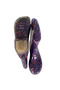 Garden and Rain Flower Patterned Women's Boots 36-40 Plum - 6