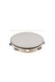 Tambourines Musical Instrument for Adults, 8 inch Wooden Hand Held Drum With Birch Metal Jingles - 2