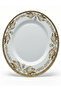 Angela Porcelain Side Plate 19 cm – White with Elegant Gold Flower Pattern, Luxury Tableware - 2