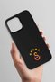 iPhone 14 Pro Compatible 5 Star Arma Black Silicone Licensed Phone Case - 3