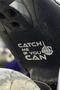 Catch Me if You Can Middle Finger Sticker for Motorcycle and Warehouse (14Cmx10Cm) - 2