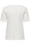 Women's Crew Neck Graphic Printed T-Shirt - Happy - 2