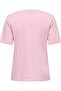 Women's Crew Neck Graphic Printed T-Shirt - Happy - 2