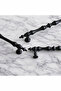 Luxury Sultan Furniture Kitchen Drawer Cabinet Cupboard 96 mm Black Metal Handles Handle Handle - 5