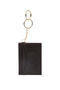 Coffee Color Shk134 Faux Leather, Five Compartments, Heart-Shaped Card Holder and Bag Charm