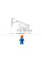 PowerBricks -E7 Wheeled Excavator 4WD (353pcs) - 3