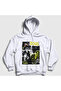 Unisex White Loud Echo Kim Seok Jin Bts Hooded Sweatshirt 598400Tt