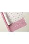 Heart-Shaped Gift Packaging Gelatin Set of 4 – 50X70 cm (2 Pink + 2 White) - 4