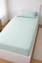 طقم ملاءات سرير مطاطية مفردة مع غطاء 120 × 200 + 30