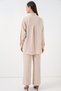 Women's Shirt and Pants Two-Piece Set 30063 - Cream - 7