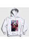 Unisex White Big Bang Kwon Ji Yong G-Dragon Hooded Sweatshirt 596453Tt
