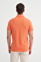 Men's Polo Neck Tshirt 46130 Tangerine - 3