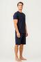 Men's T-Shirt and Shorts Set 100% Cotton – Comfortable Set for Home & Daily Use with Pocket Shorts - 7