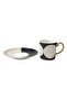 6-Person Gold Gilded Geometric Turkish Coffee Cup - 90 ml - 2