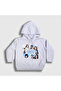 Unisex Kids White Band K-Pop Focus Hearts2Hearts Hooded Sweatshirt 596348Tt