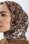 Paisley Krep İpek Şal - 6