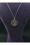 Aquarius Zodiac Sign Steel Pendant and Chain Jewelry Classic Stoneless Accessory Daily Luck Chakra Stars - 2